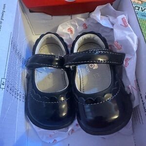 See Kai Run Black Kids Mary Jane Shoes